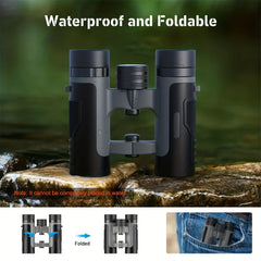 Portable Mini Binoculars for Bird Watching Travel Sightseeing Outdoor Sports