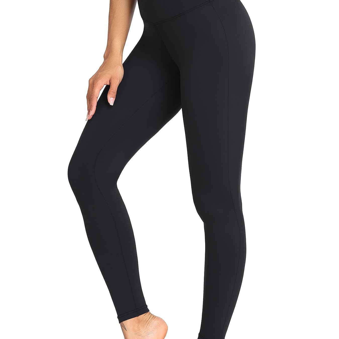 High Waisted Leggings for Women - Soft Athletic Tummy Control Pants