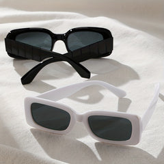 Y2K Rectangle Sunglasses Anti Glare UV400