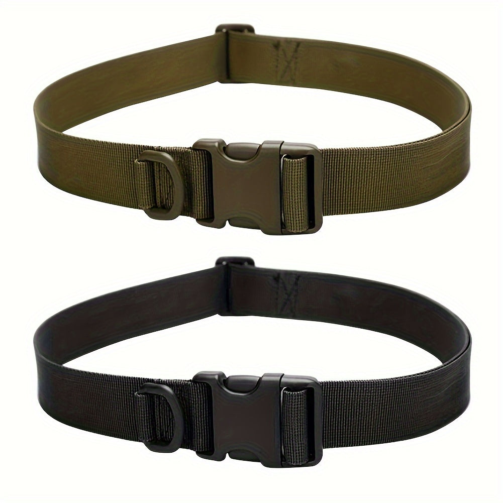 Men's Canvas Combat Survival Belt