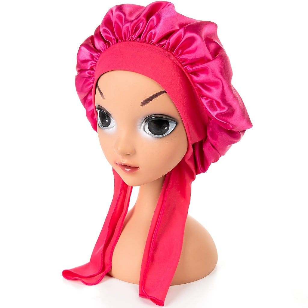 Baby Satin Bonnet Sleeping Cap for Boys and Girls