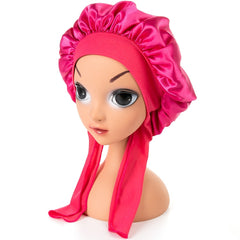 Baby Satin Bonnet Sleeping Cap for Boys and Girls