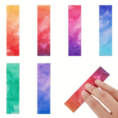 6pcs Anxiety Fidget Textured Strips Anti Stress Tactile Rough Sensory Stickers