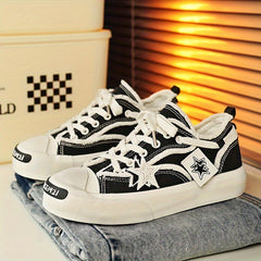 Women's Star Patched Platform Skate Shoes