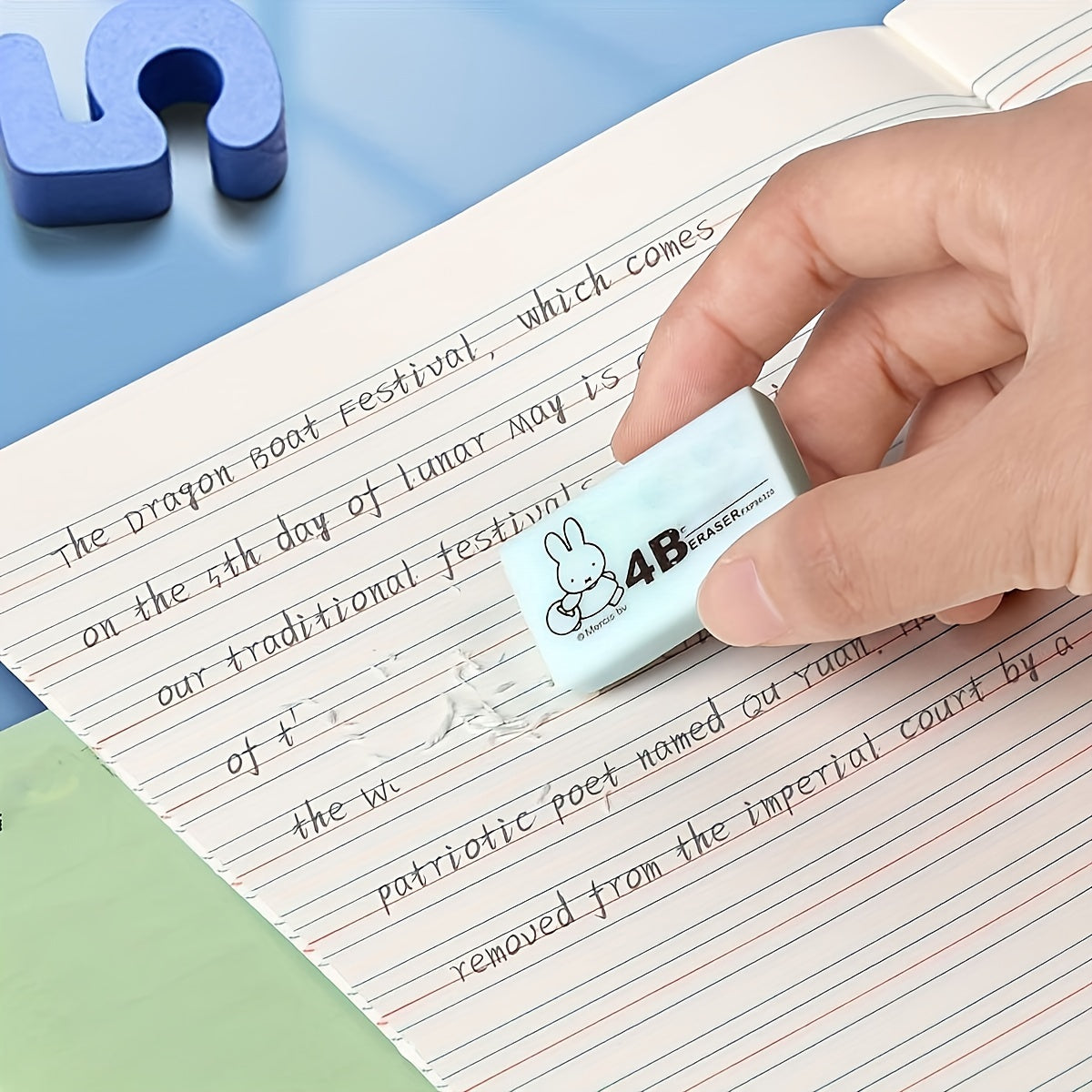 2pcs English Workbook for Students, Thickened Uniform Standard Book