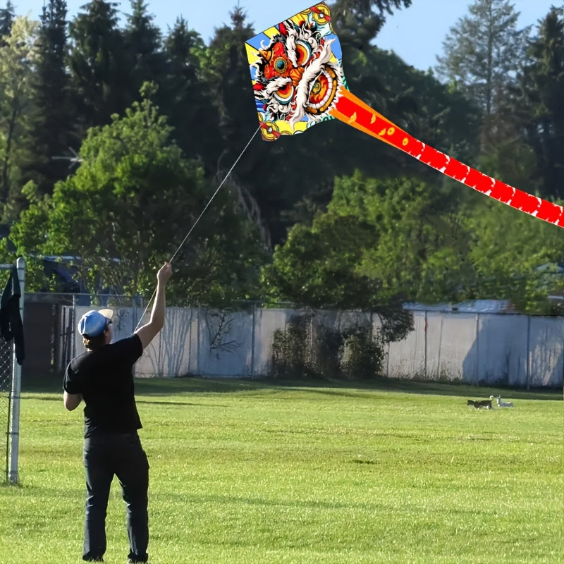 Lion Kite for Outdoor Fun - Creative Beach Park Yard Entertainment