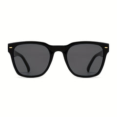 OUWEN Square Polarized Sunglasses Retro Men Sun Glasses UV400