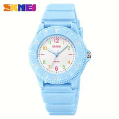 Waterproof Round Wrist Watch for Kids