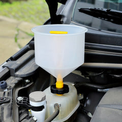 15pcs Radiator Coolant Filling Funnel Kit Spill Proof