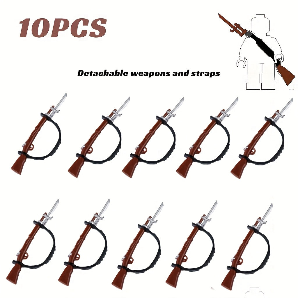 10pcs Weapon Accessories Set for Toy Guns