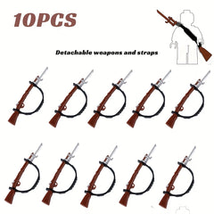10pcs Weapon Accessories Set for Toy Guns
