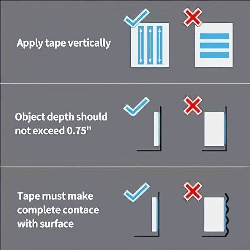 5M 16FT Transparent Nano Tape Waterproof Wall Stickers Reusable