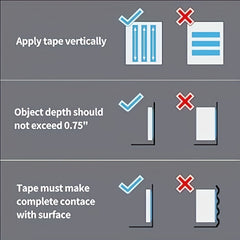 5M 16FT Transparent Nano Tape Waterproof Wall Stickers Reusable