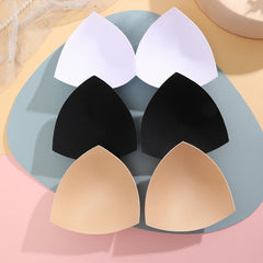 3 Pairs Reusable Bra Insert Pads Anti-convex Chest Enhancer Sponge Pads