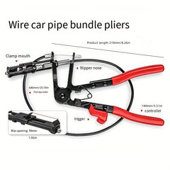 Car Water Pipe Snap Hoop Pliers Bend Wire Throat Style Pipe Ring Tool
