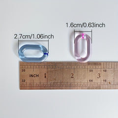 Rainbow Climbing Rope & Chain Links Swing Toy for Birds & Parrots