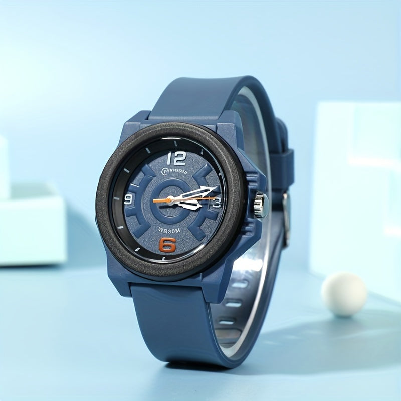 Digital Watch Men's Watch Waterproof Pin Watch Boys