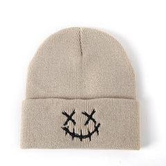 Men's Stretchy Warm Knit Hat for Cycling Skiing