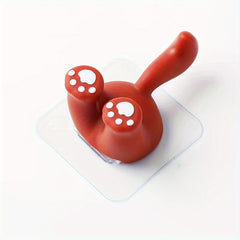 Cartoon Animal Hook Hole Plug Bracket for Keys and Toothbrushes