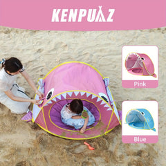 Kids Automatic Quick Open UV Protection Tent