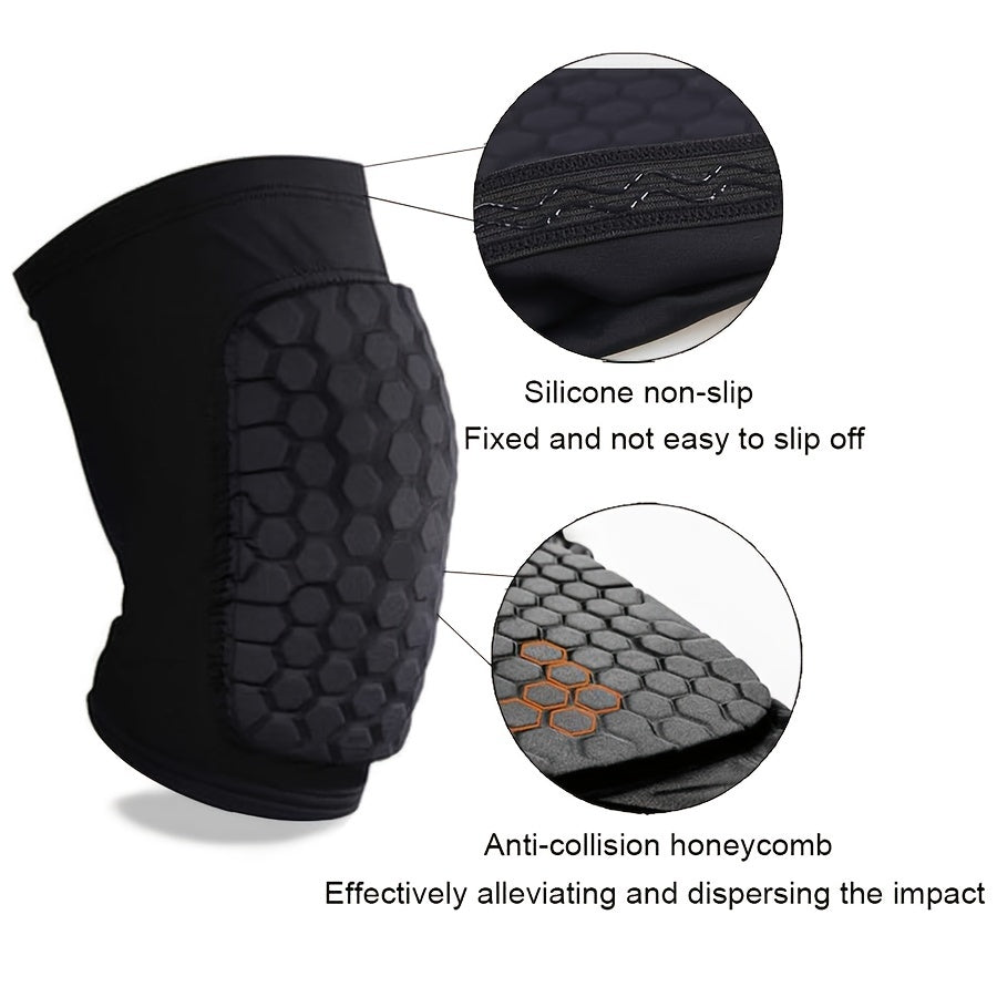 Non Slip Compression Knee Sleeve for Sports - Basketball, Volleyball