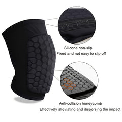 Non Slip Compression Knee Sleeve for Sports - Basketball, Volleyball