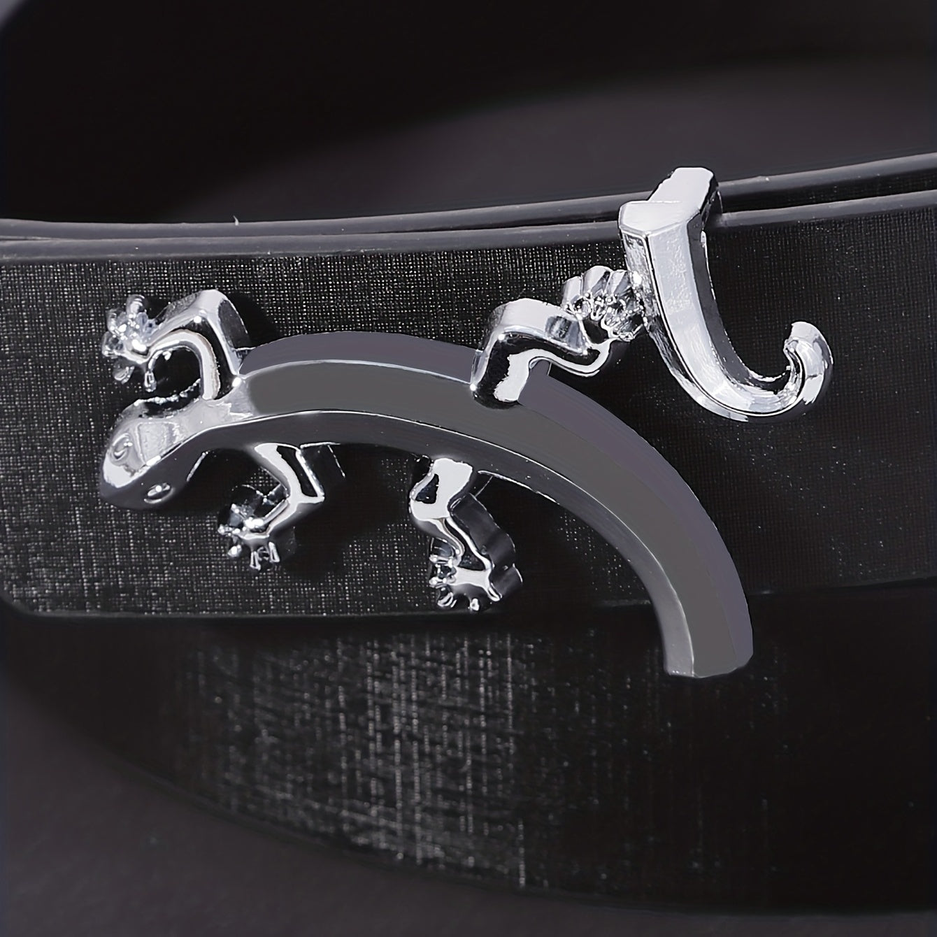 Men's Animal Pattern Business Leather Belt