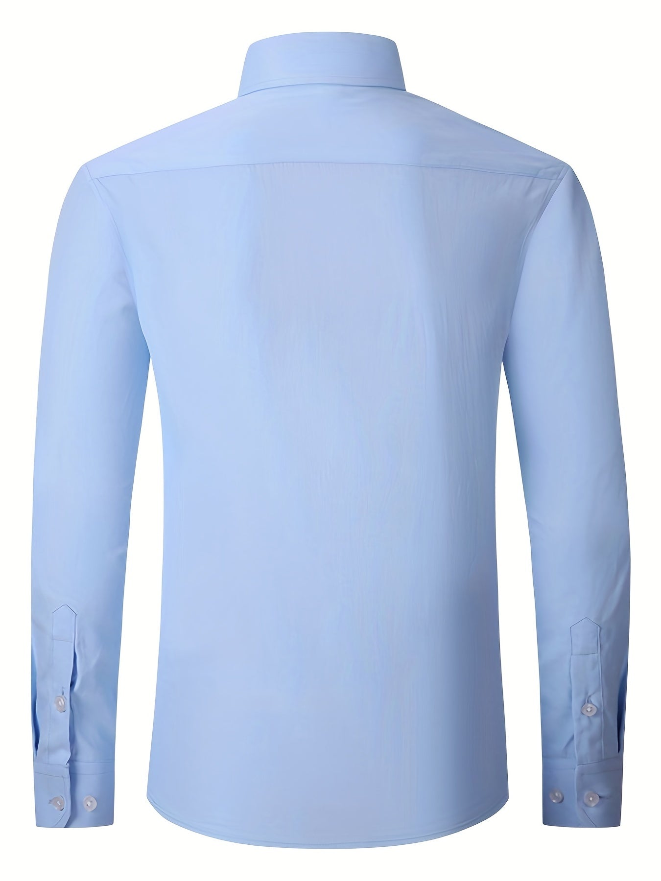 Men's Classic Button Up Shirt with Chest Pocket