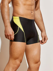 Quick Drying Men's Swim Trunks Drawstring Shorts For Summer