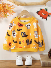 Halloween Ghosts Boys Sweatshirt