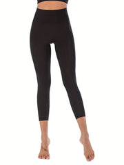 High Waist Yoga Leggings Cropped Fitness Pants