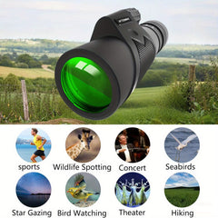 10X42 Monocular Binoculars High Magnification for Birdwatching Camping Hiking