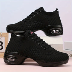 Women's Air Cushion Dance Shoes Low Top Training Sneakers