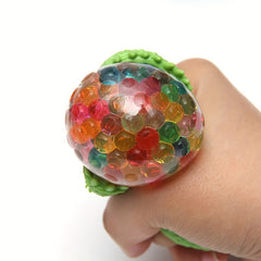 4 Pcs Dino Head Squeeze Ball TPR Rubber Toy Christmas Gift