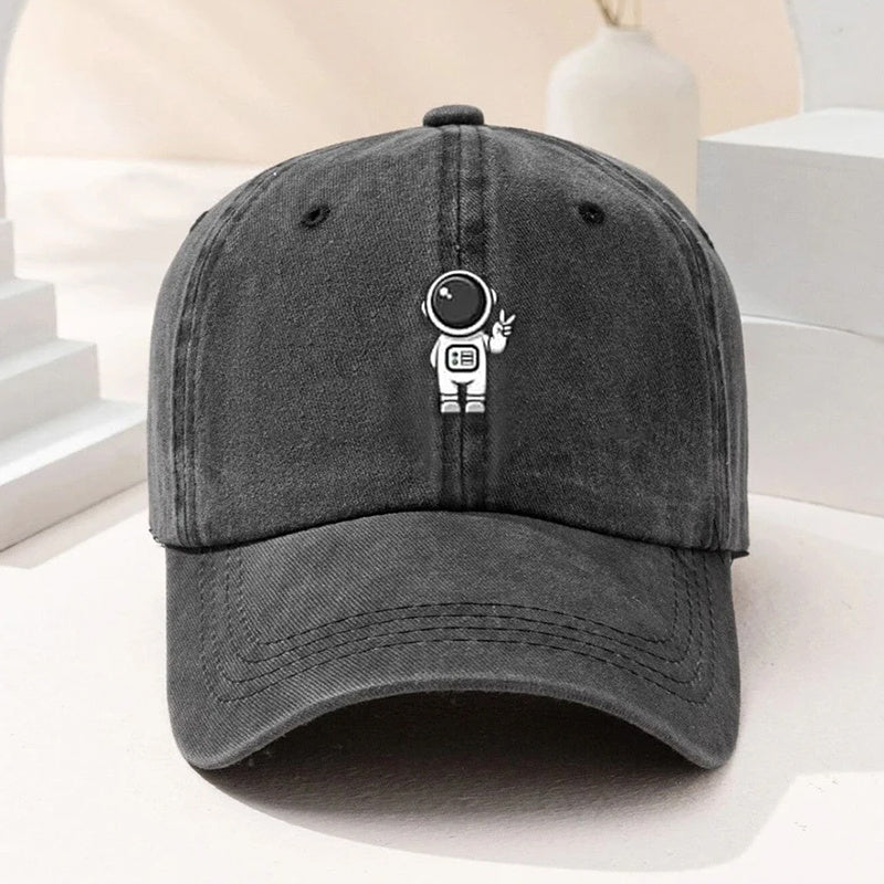 Astronaut Baseball Cap Solid Sun Visor Hat Unisex Sports Hats For Men and Women