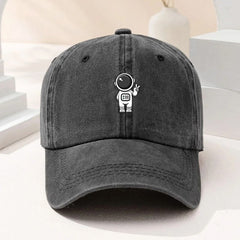 Astronaut Baseball Cap Solid Sun Visor Hat Unisex Sports Hats For Men and Women