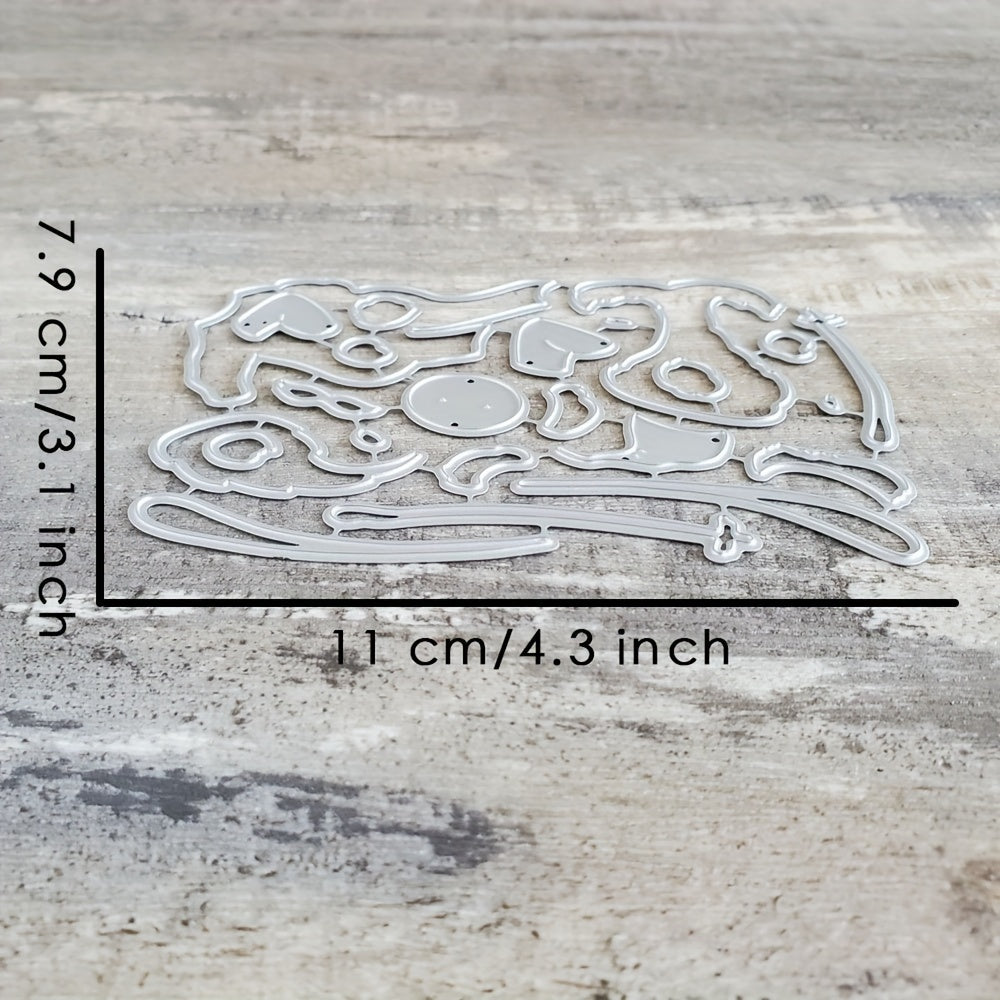 Catlove Santa Claus Christmas Metal Cutting Dies Scrapbooking Stencil Die