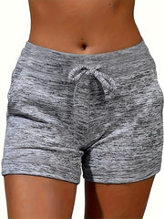 Women's Drawstring Workout Shorts