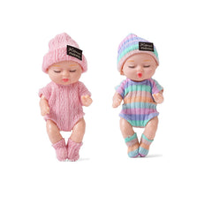2pcs Y2K Style Sleeping BJD Reborn Dolls in Vibrant Colors