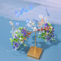 Kids Crown Tiara Princess Headband Flower Crown Birthday Hair Accessories