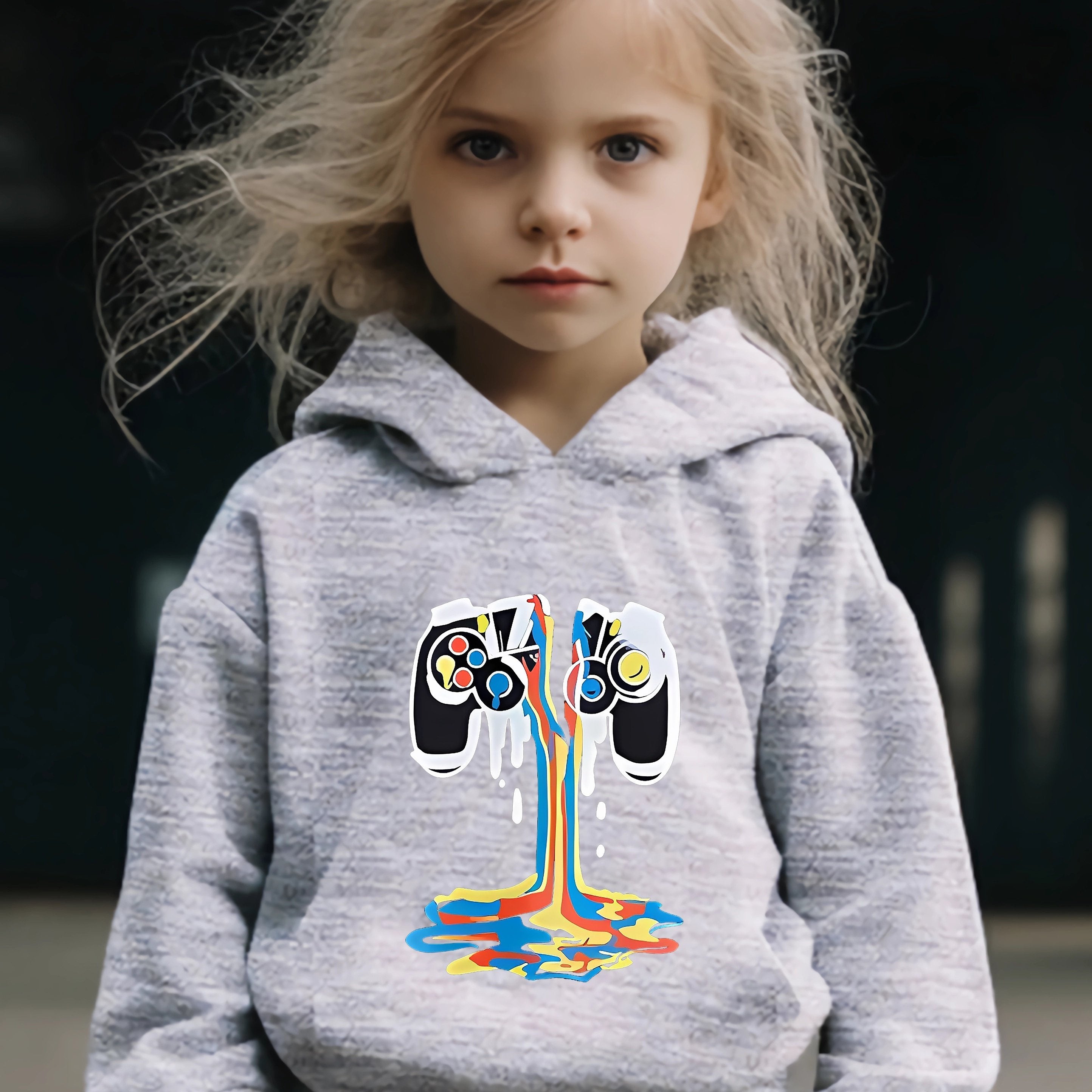 Girls Comfy Breathable Activewear Set For Spring Fall Sports
