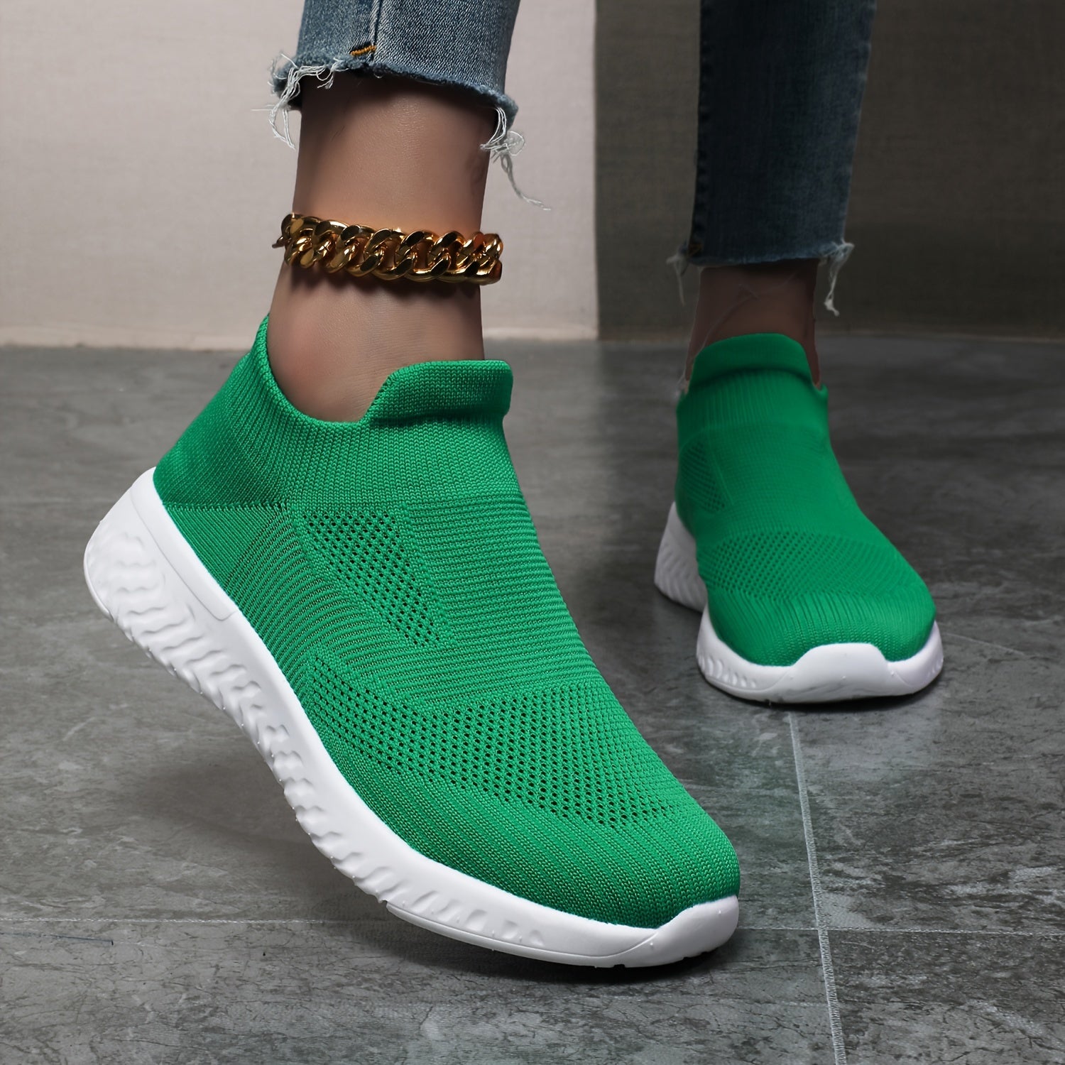 Women's Mesh Breathable Running Shoes Casual Non-slip Sports Shoes