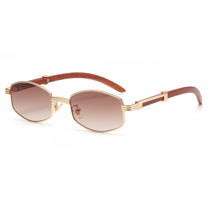 Oval Frame Gradient Sunglasses for Men & Women