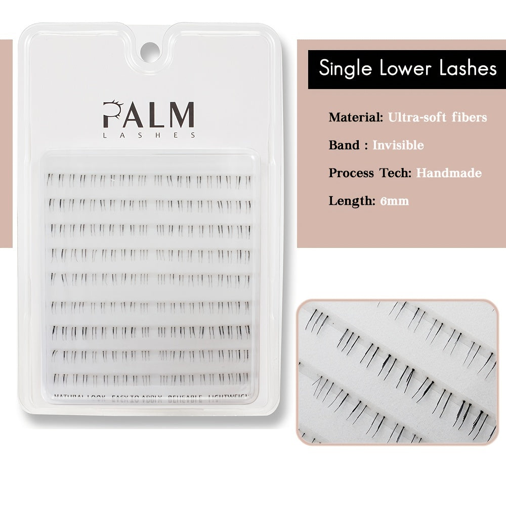 Palm Lashes 180pcs Individual Bottom Lashes Fairy False Eyelash Extension TB07