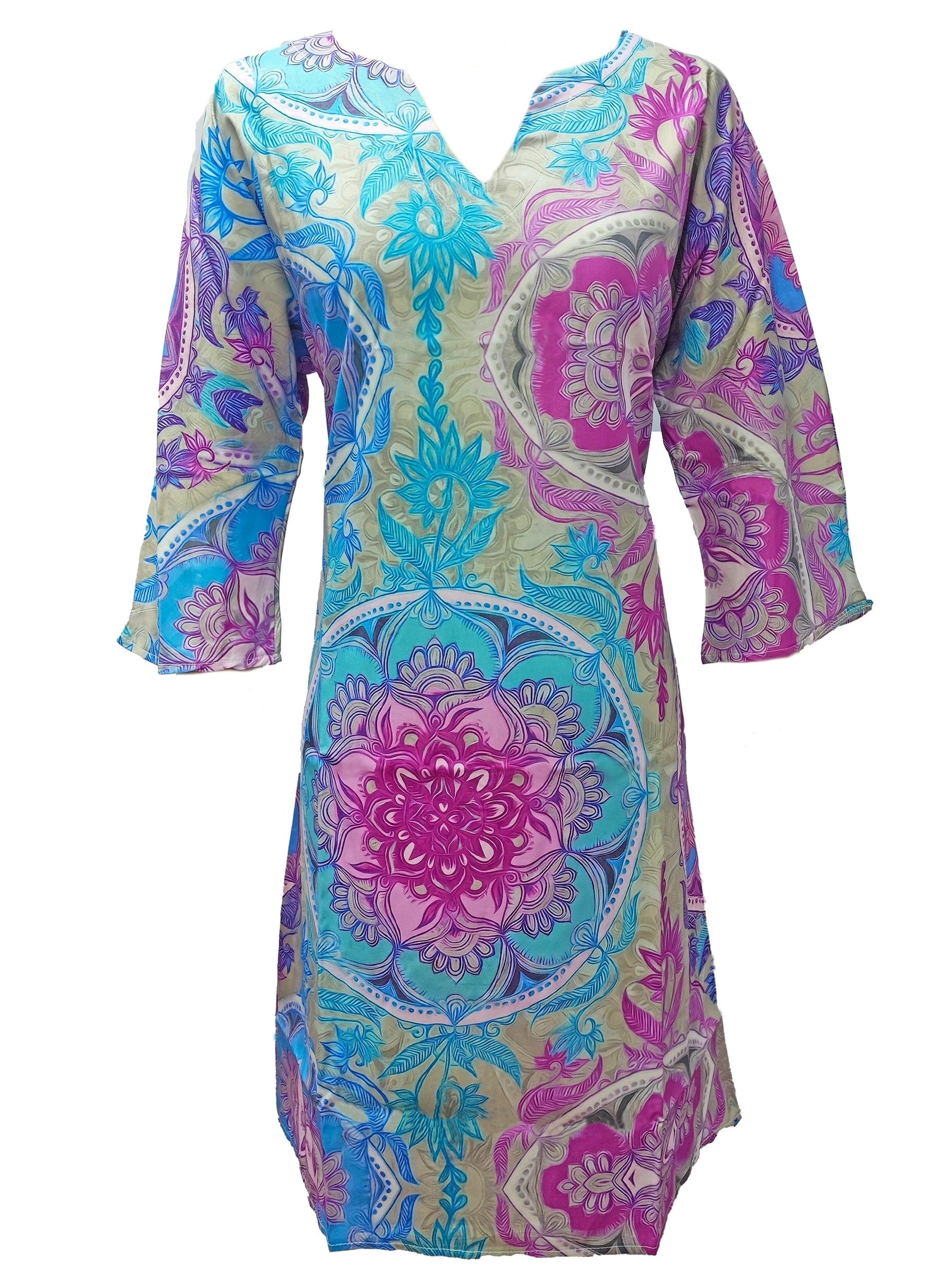 Boho Half Sleeve Dress Summer Women's Clothing