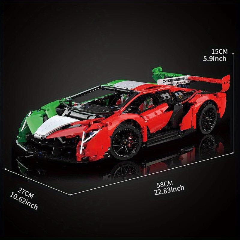 3611pcs Sports Car Building Block Set - Birthday Christmas Halloween