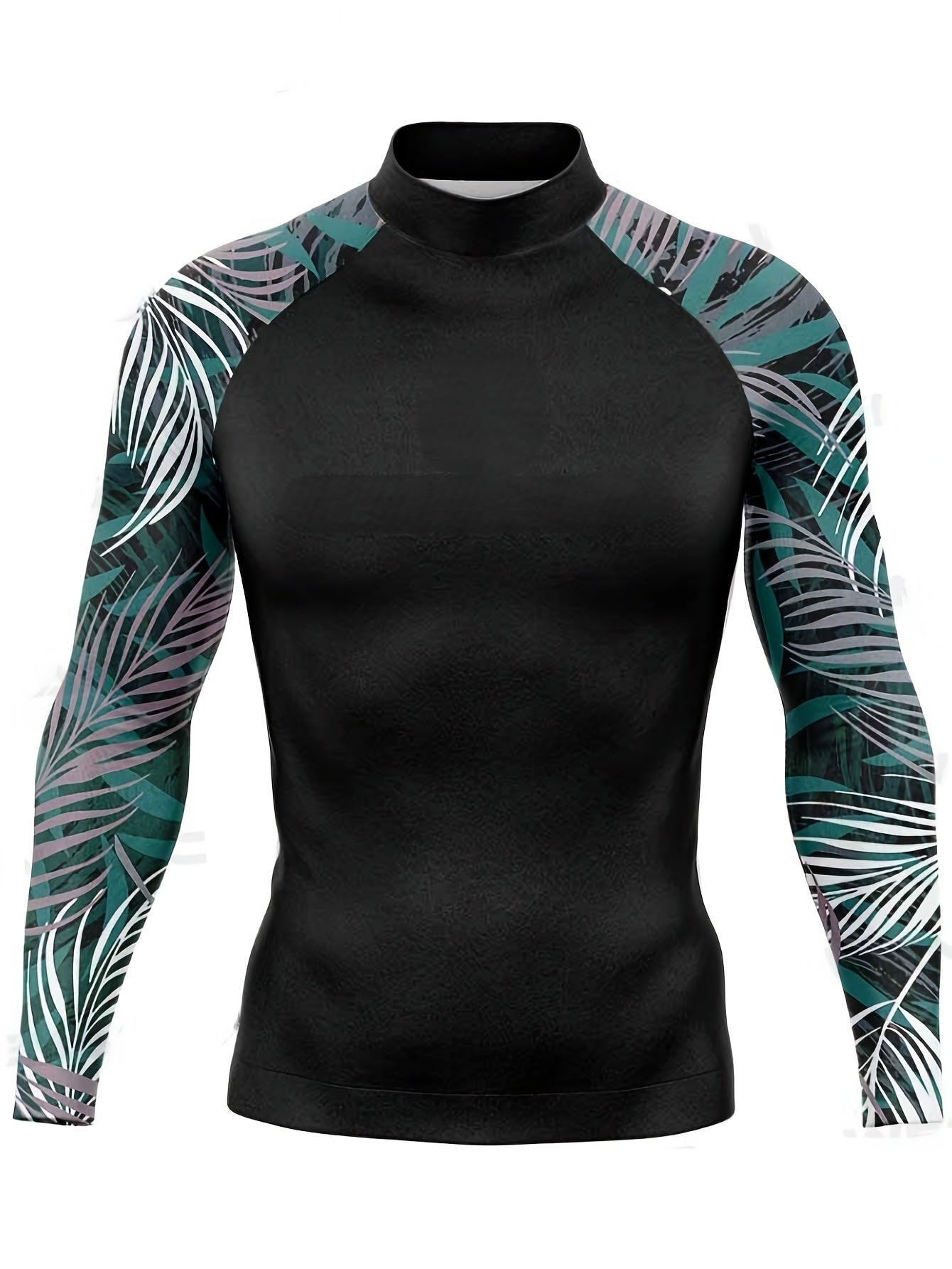 Men's UPF 50 Sun Protection Diving Long Sleeve Top