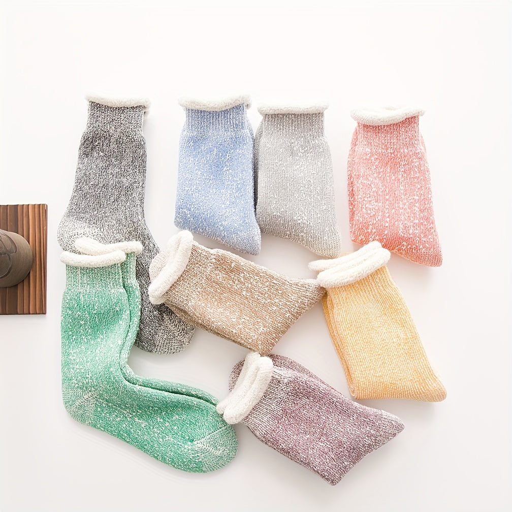 Casual Crew Socks Women's Plus Soft Warm Fleece Lined