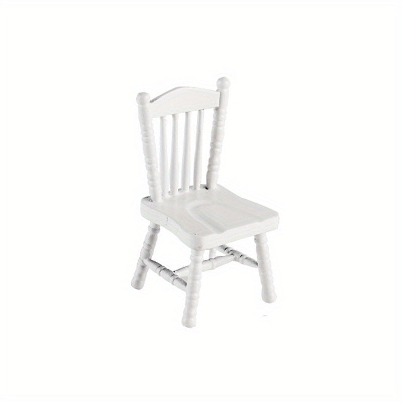 12 Dollhouse Dining Furniture Set with European Table Chairs