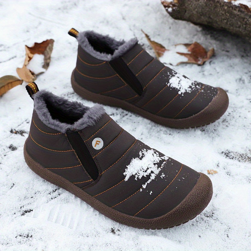Women's Waterproof Snow Shoes Non Slip Hiking Boots